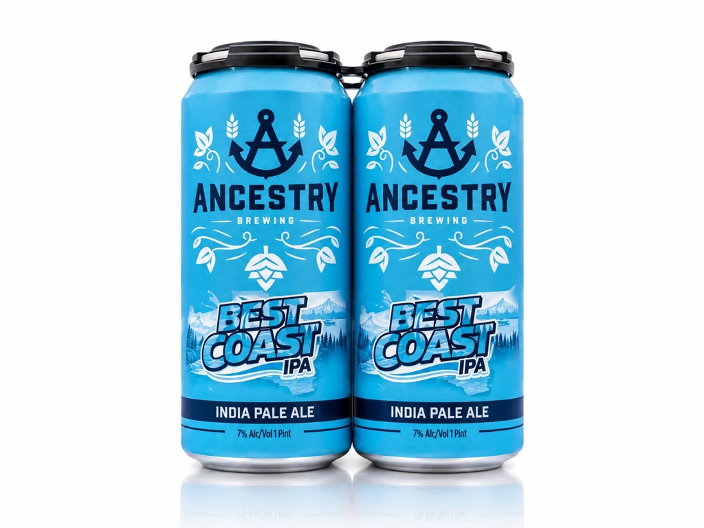 Best Coast IPA 16oz cans