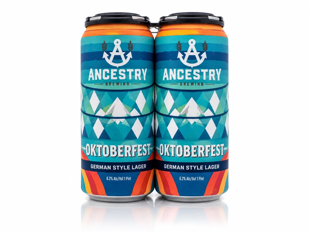 Oktoberfest lager cans