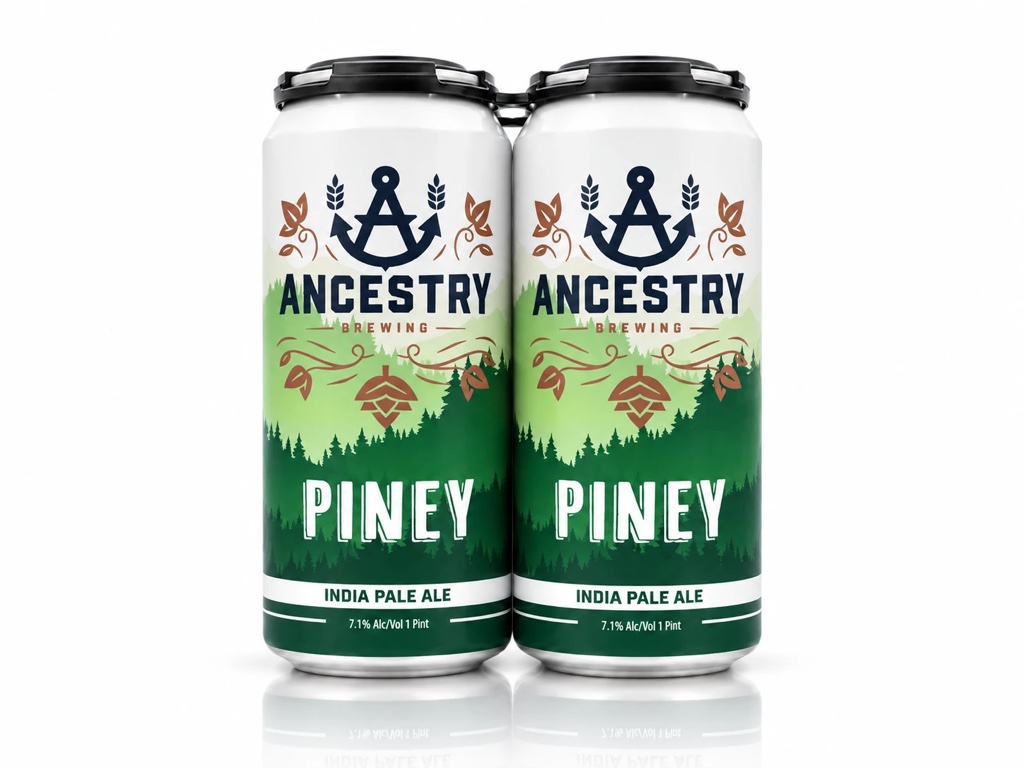 Piney IPA cans