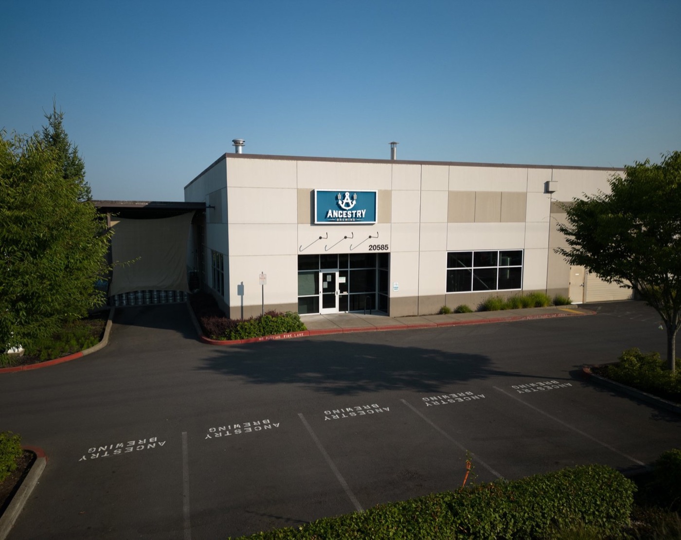 The Ancestry Brewing building in Tualatin