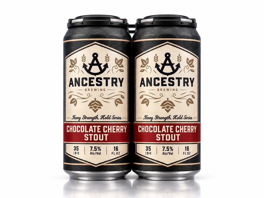 Chocolate Cherry Stout 16oz cans