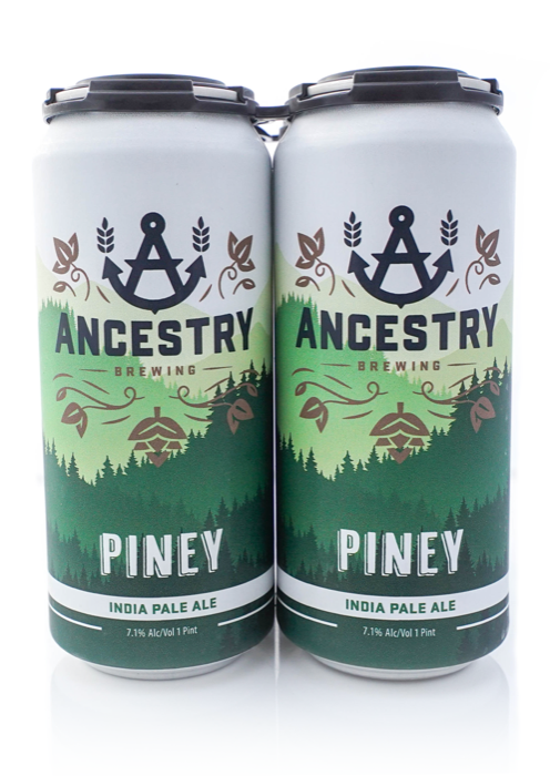 Piney IPA cans